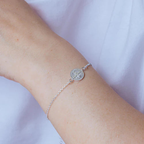 925 Sterling Silver Non Plated San Benito Bracelet