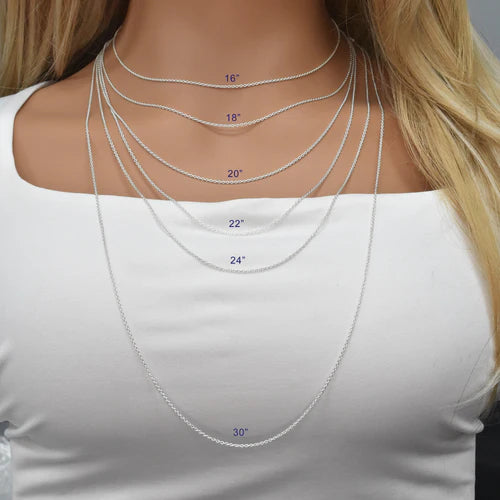 925 Sterling Silver Anchor 035 Chain 1.3mm