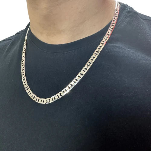 925 Sterling Silver Dallas 180 Chain 6mm