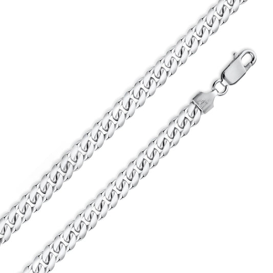 925 Sterling Silver Miami Cuban 300 10.4mm Chain or Bracelet