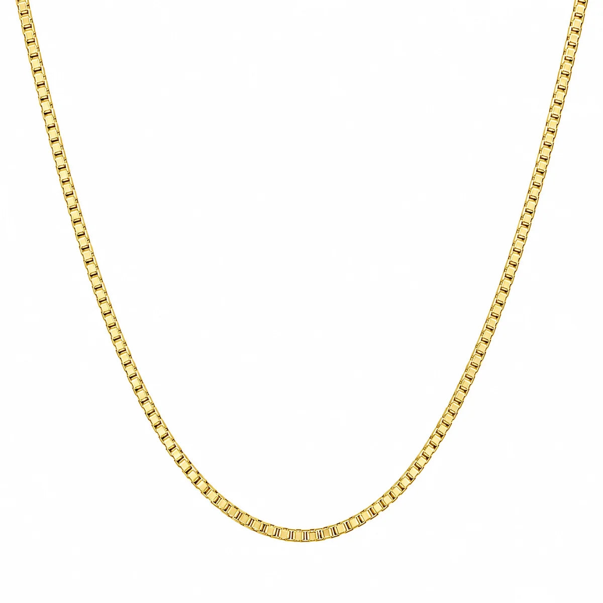 925 Sterling Silver Plated Adjustable Box Slider Chain with Hanging Heart Necklace