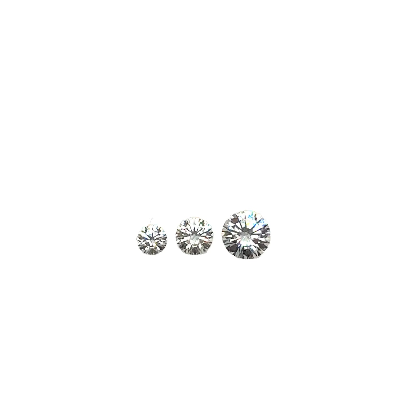 Loose Round Moissanite Stone