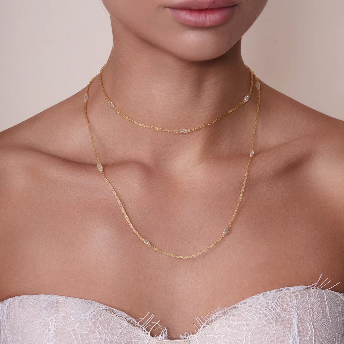 925 Silver Rhodium Plated Mystical Chain Italian Necklace