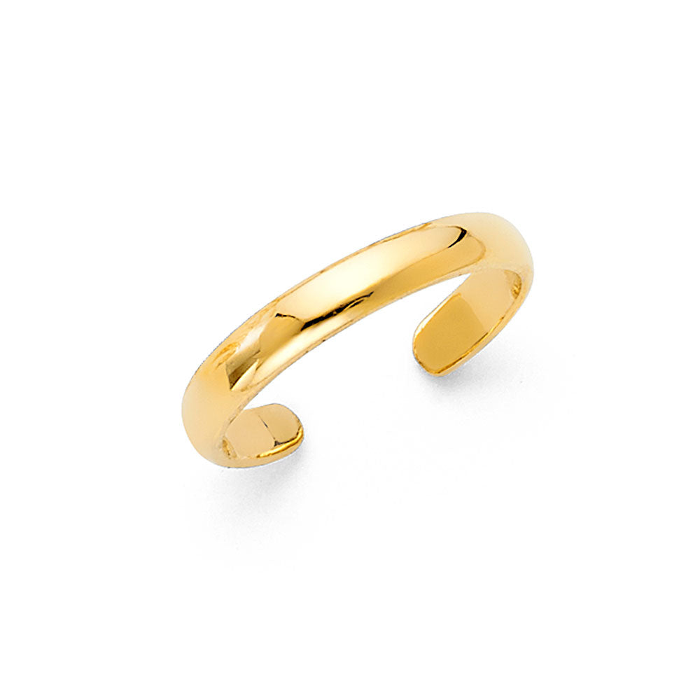 14K Yellow Gold Classic Toe Ring
