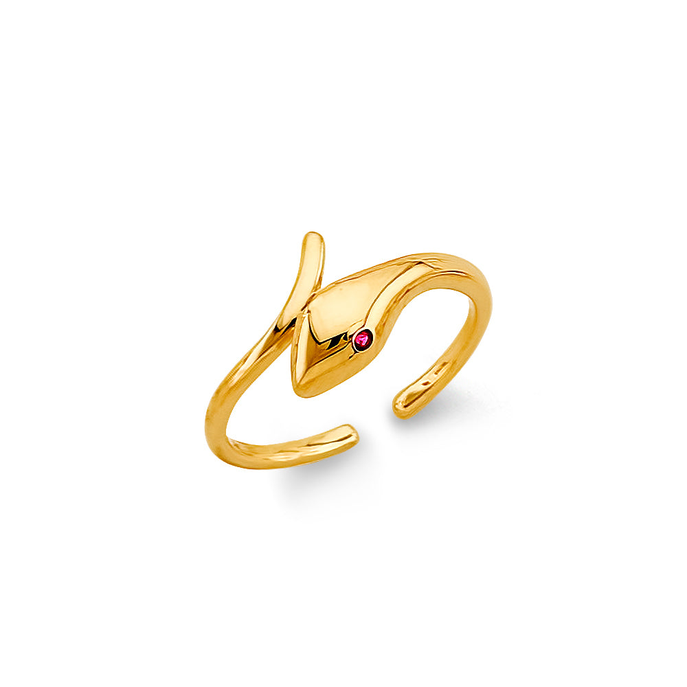 14K Yellow Gold Classic Toe Ring