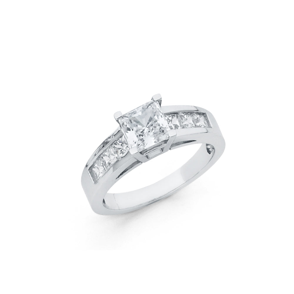 925 Sterling Silver CZ Ring