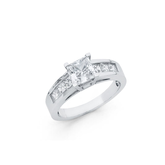 925 Sterling Silver CZ Ring