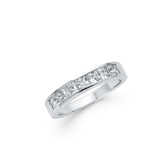 925 Sterling Silver CZ Ring