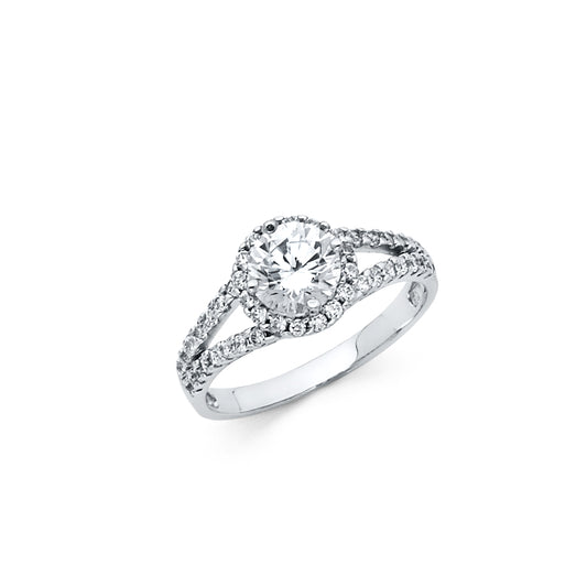 925 Sterling Silver CZ Ring