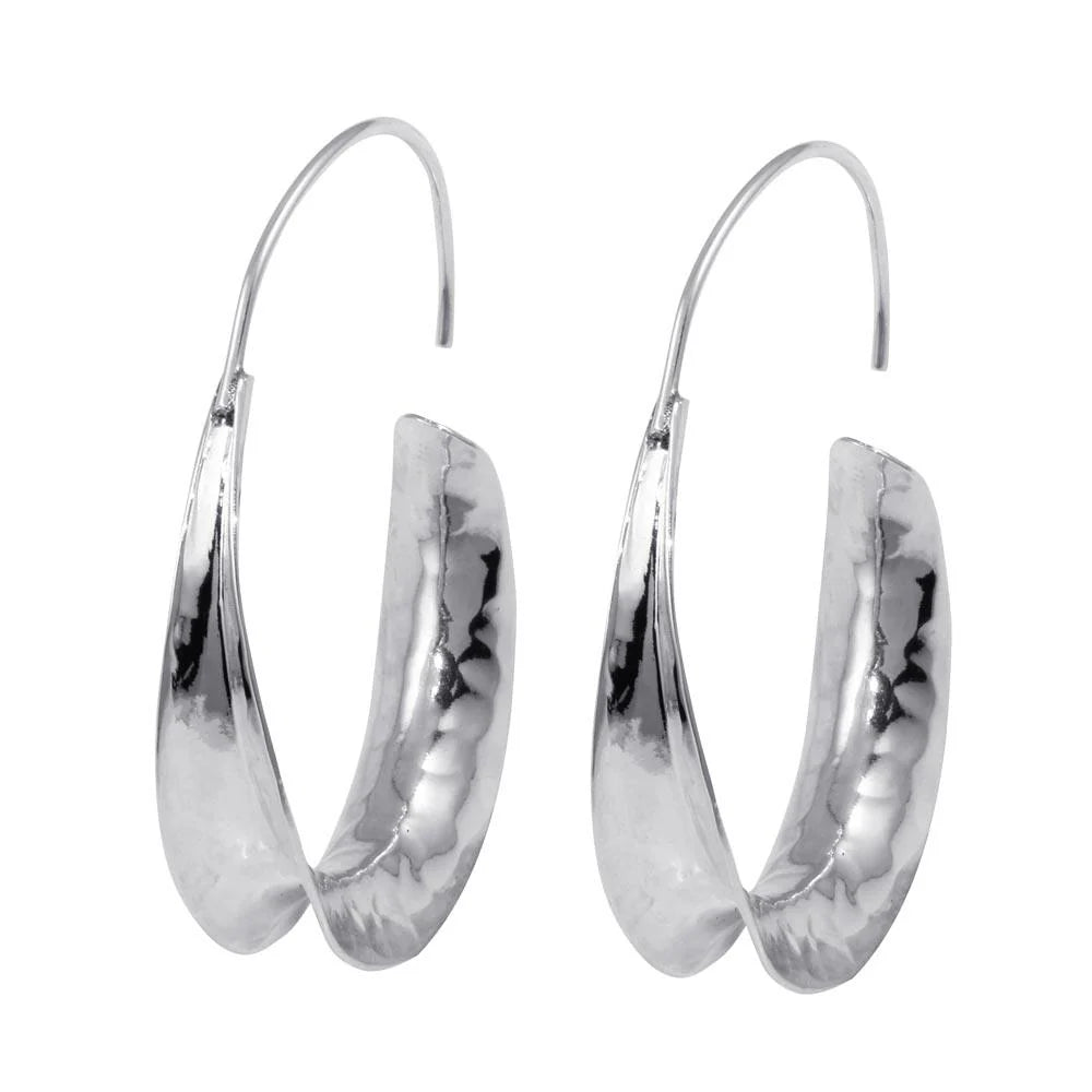 925 Sterling Silver Dangling Hook Earrings