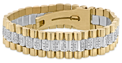 rolex style bracelet with diamonds