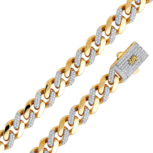 14K Men's Fancy Bracelets Thunbnails