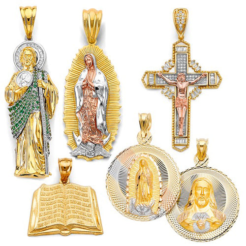 14K Religious Pendants Thunbnails
