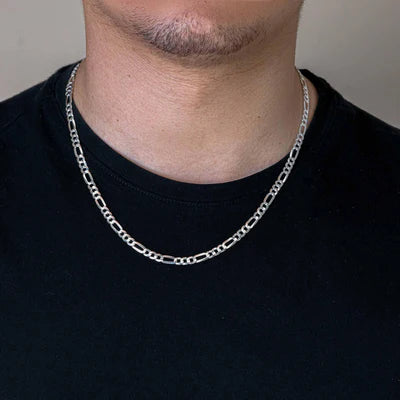 Silver Figaro 150 5.6mm Chain or Bracelet