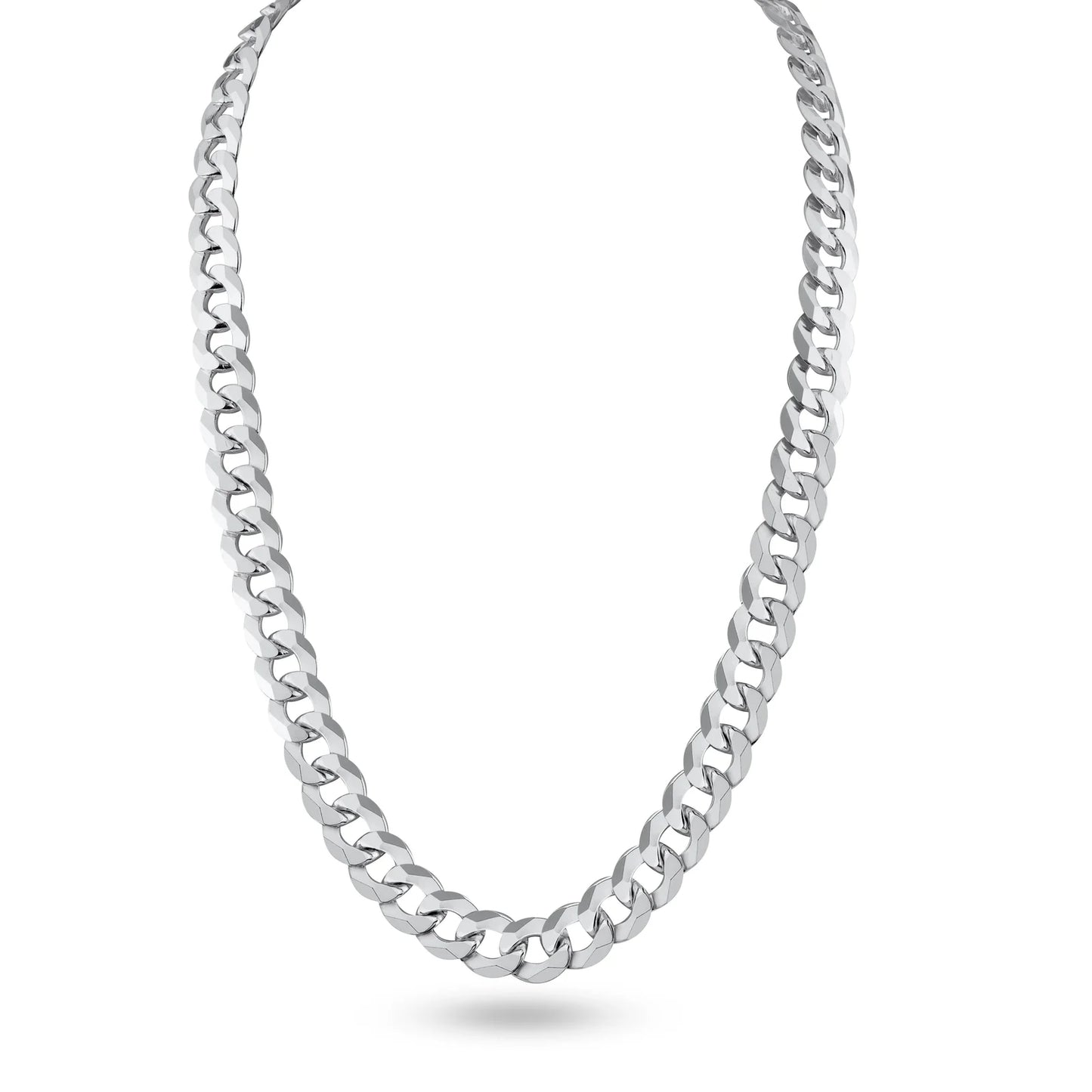 925 Sterling Silver Curb 250 Chain or Bracelet 8.6mm