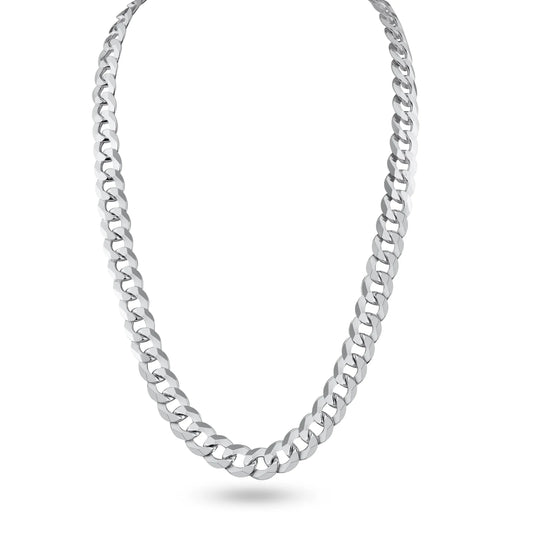 925 Sterling Silver Curb 250 Chain or Bracelet 8.6mm