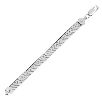925 Sterling Silver Herring Bone 060 Chains or Bracelet 5.5mm