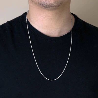 925 Sterling Silver Rope 035 Chain or Bracelet 1.7mm