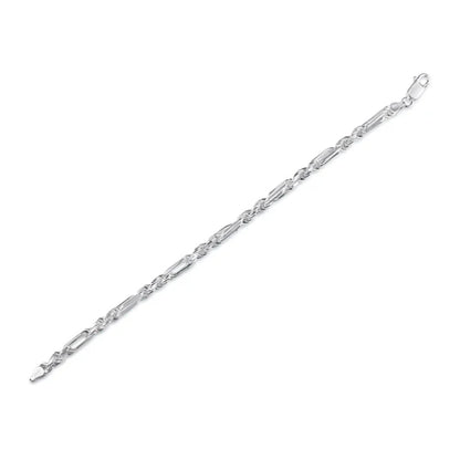 925 Sterling Silver Figarope Milano Chain or Bracelet 4.6mm