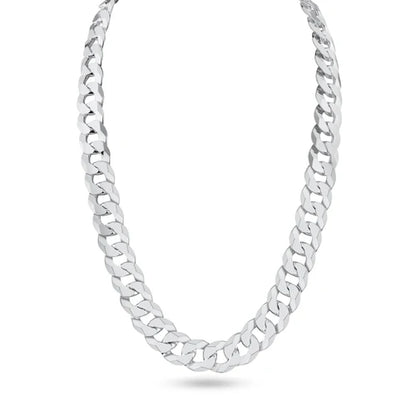 925 Sterling Silver Curb 300 Chain or Bracelet 10.7mm