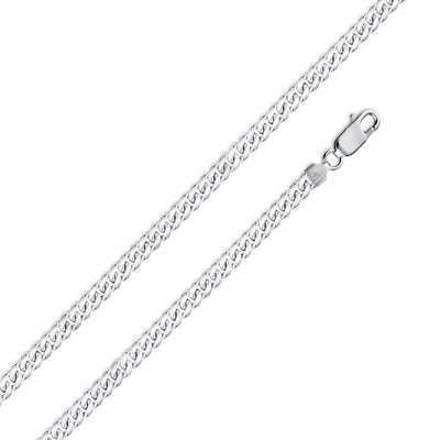 925 Sterling Silver Miami Cuban 150 Chain or Bracelet 4.9mm