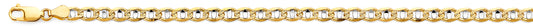 14K 2T 5.3mm Light Mariner Chain