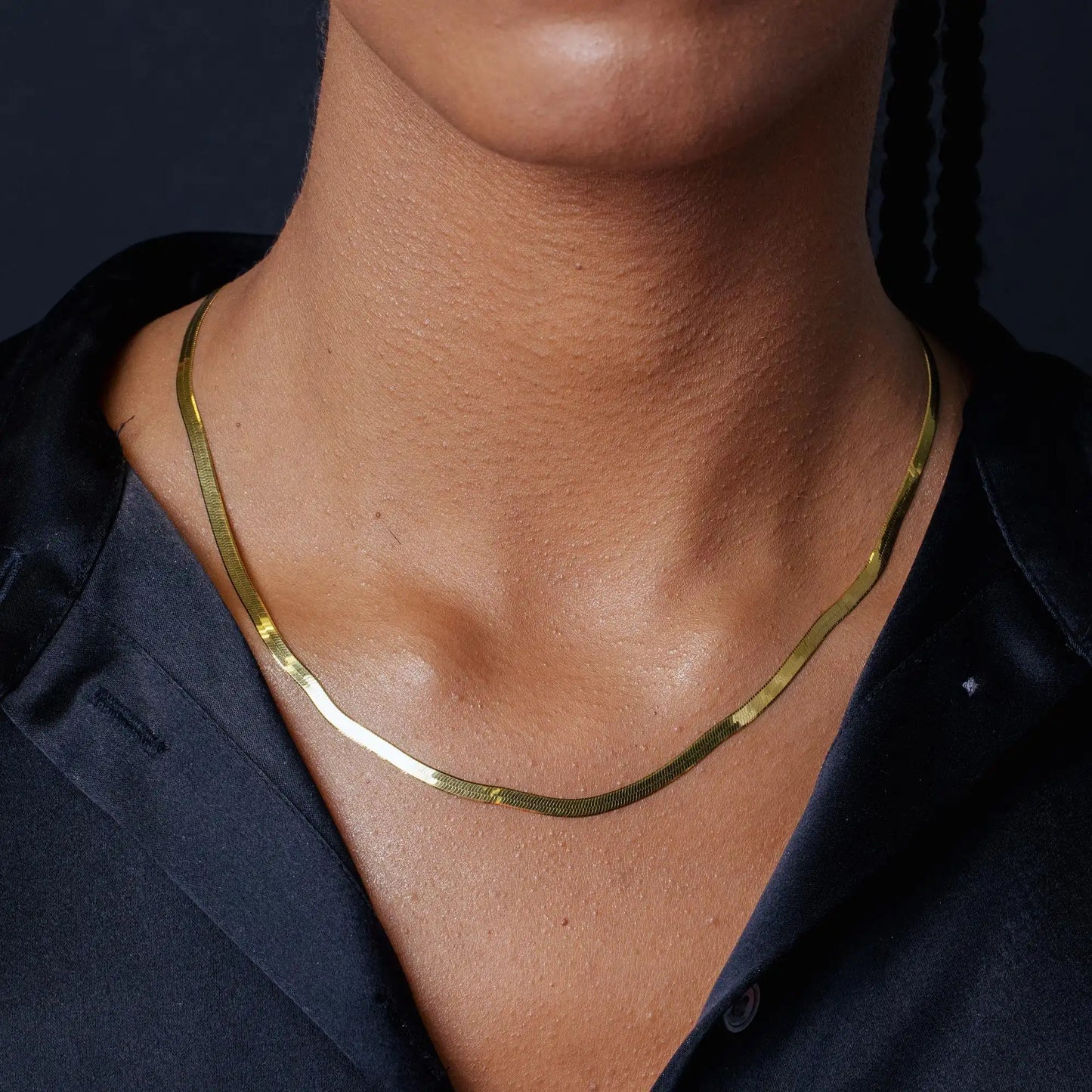 925 Sterling Silver Herringbone Chain or Bracelet