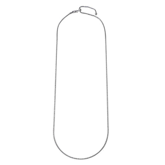 925 Silver Rhodium Plated Roc Slider Adjustable Necklace