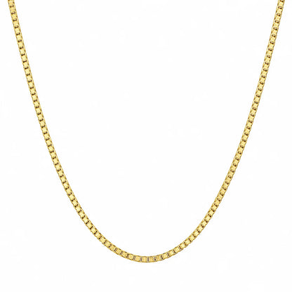 925 Sterling Silver Plated Adjustable Box Slider Chain with Hanging Heart Necklace