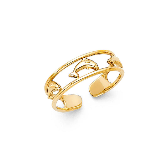 14K Yellow Gold Classic Toe Ring