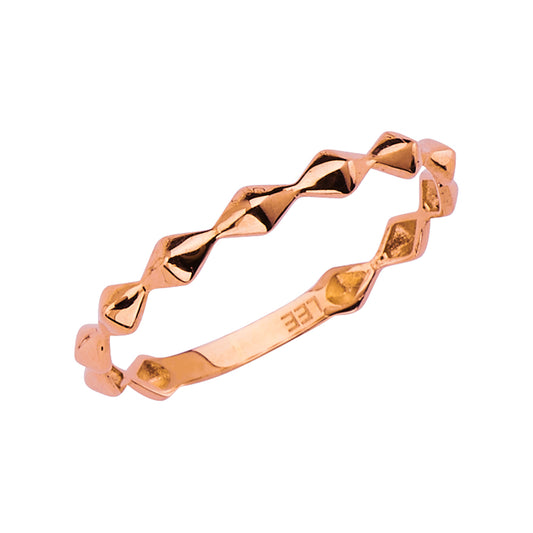 14K Rose Gold Light Band Ring