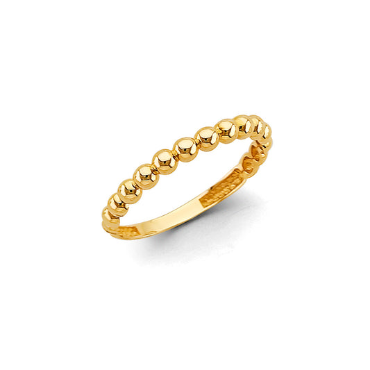 14K Yellow Gold Light Band Ring