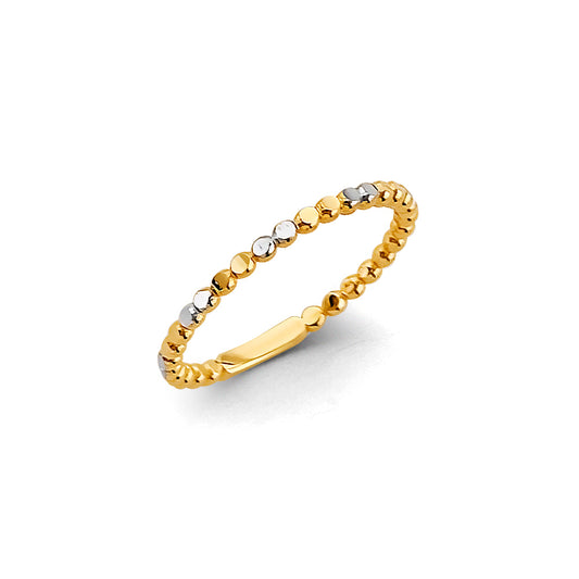 14K Yellow Gold Light Band Ring