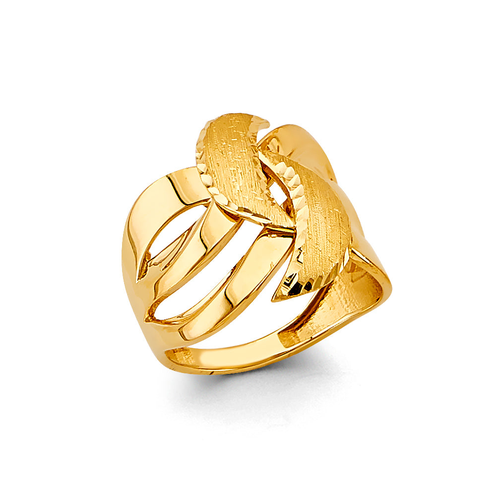 14K Yellow Gold Women’s Knot Design Ring