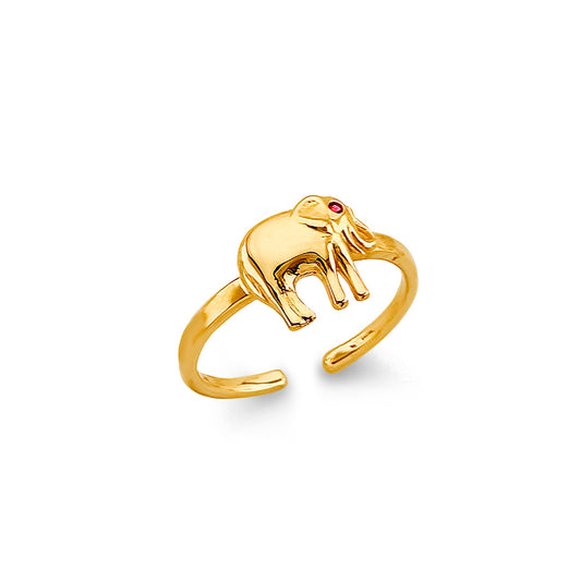 14K Yellow Gold Classic Toe Ring