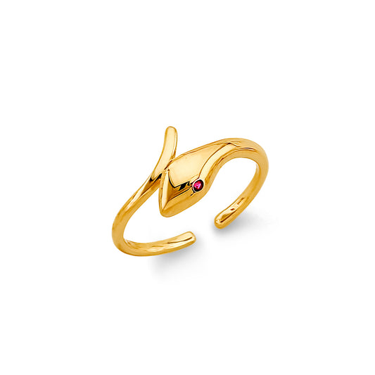 14K Yellow Gold Classic Toe Ring