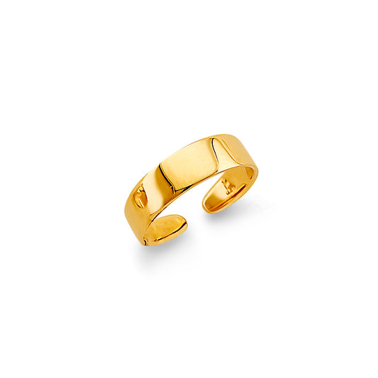 14K Yellow Gold Classic Toe Ring