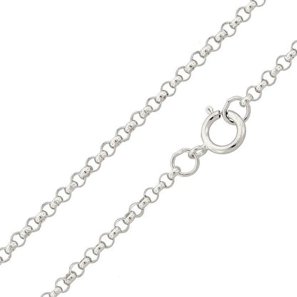 925 Sterling Silver Diamond Cut Anchor Chain