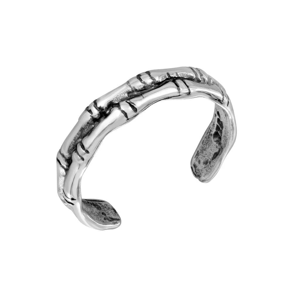 925 Silver Bone Adjustable Toe Ring