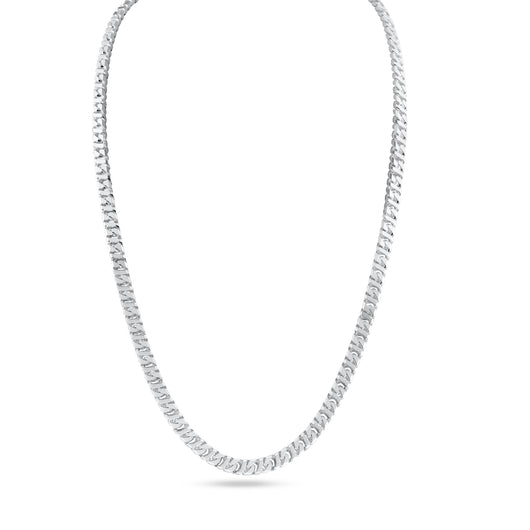 925 Sterling Silver Dollar Cuban Chain 4.3mm