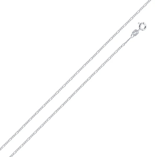 Silver Figaro 035 Chain 1.3mm - CH601