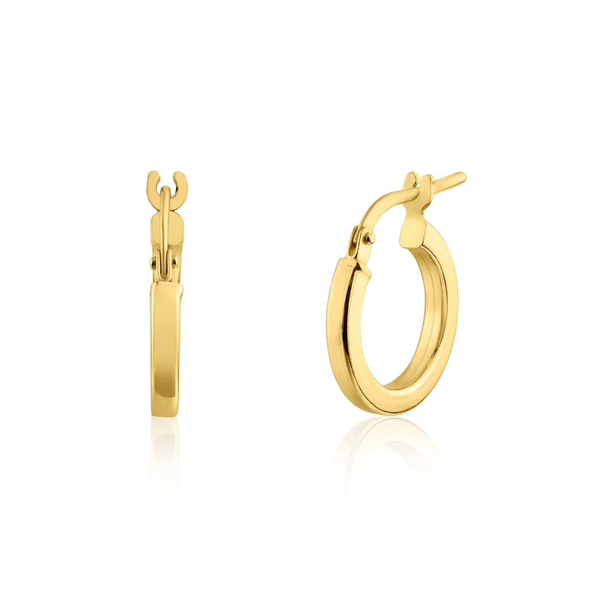 925 Sterling Silver Silver 2mm Hoop Earring