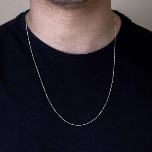 Silver Figaro 035 Chain 1.3mm - CH601