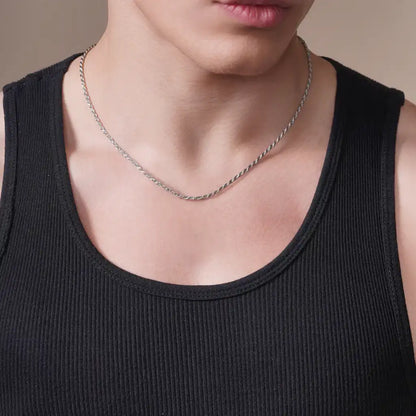 925 Sterling Silver Rope Chain or Bracelet