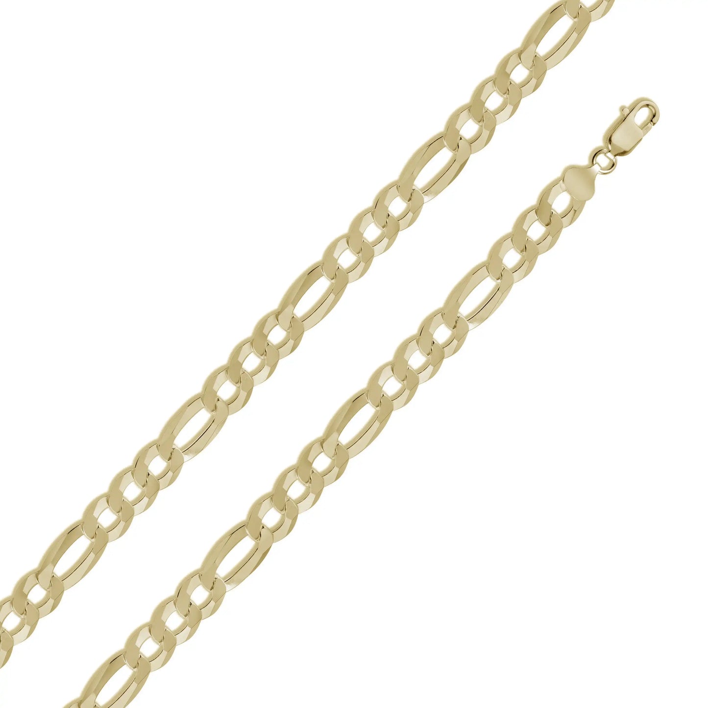 925 Sterling Silver Figaro Chain or Bracelet